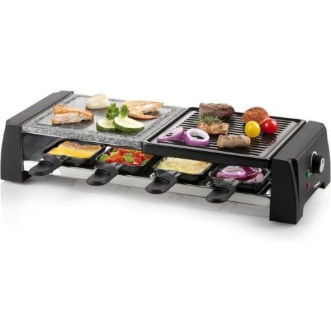 Domo DO9190G - Raclette/Steengrill - 8 personen