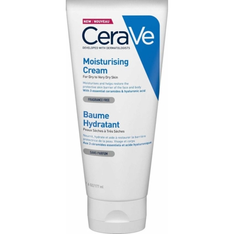 CeraVe Hydraterende Crème - voor Droge tot Zeer Droge Huid - 177ml