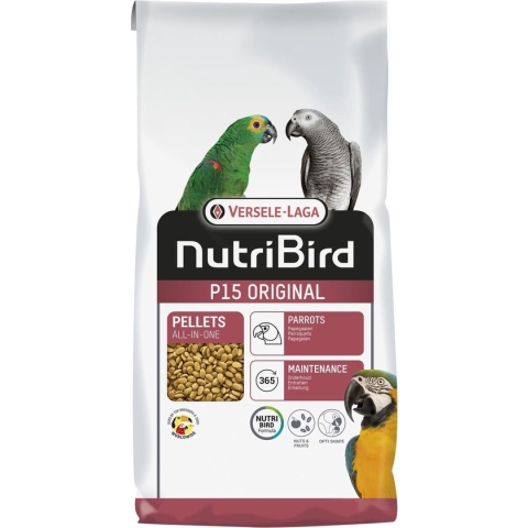 Versele-Laga - Nutribird P15 Original Papegaai - Vogelvoer - 10 kg