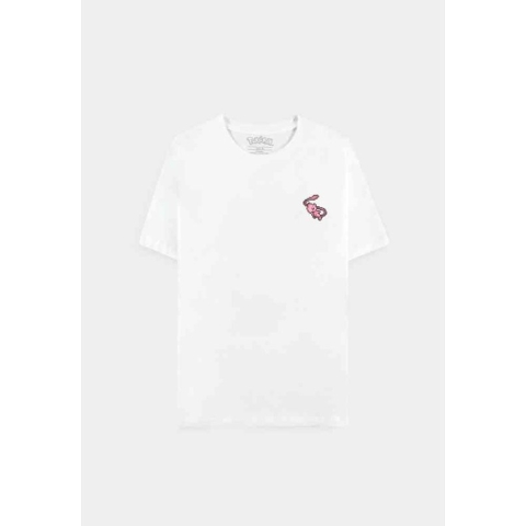 Pokémon - Pixel Mew Dames T-shirt - 2XL - Wit
