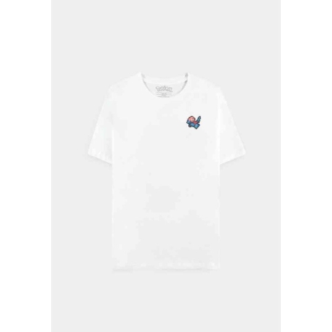 Pokémon - Pixel Porygon Dames T-shirt - XL - Wit