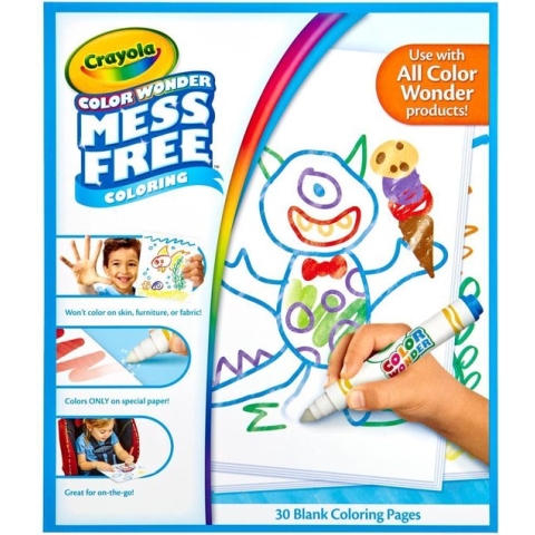 Crayola - Color Wonder - Kleurboek - Tekenblok Neutraal