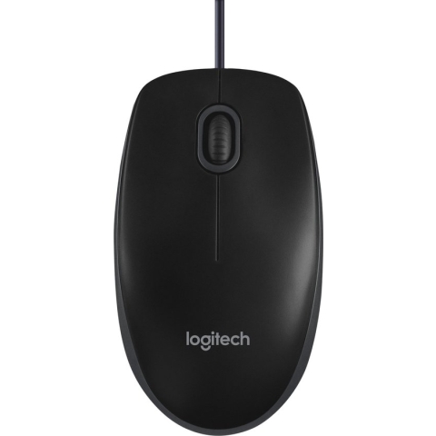 Logitech B100 - Muis - Zwart