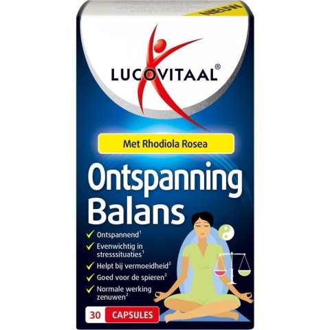 Lucovitaal Ontspanning Balans 30 capsules