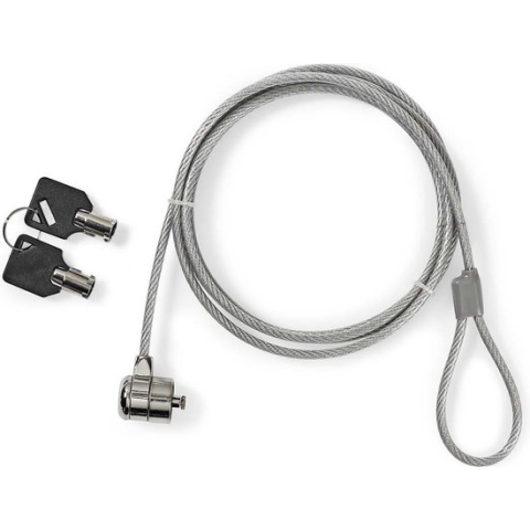 Notebook-Slot - Type vergrendeling: Sleutel - 1.80 m - Metaal