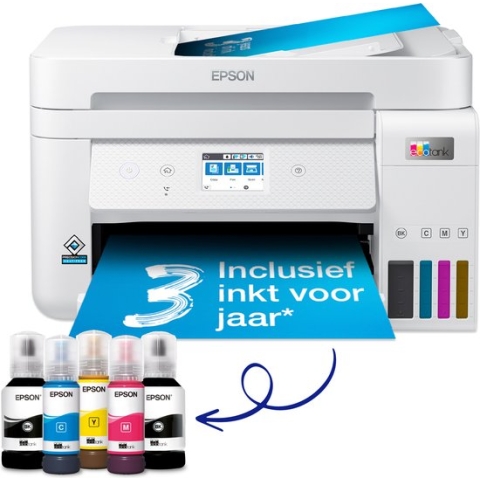 Epson EcoTank ET-4856 - All-In-One Printer - Inclusief tot 3 jaar inkt
