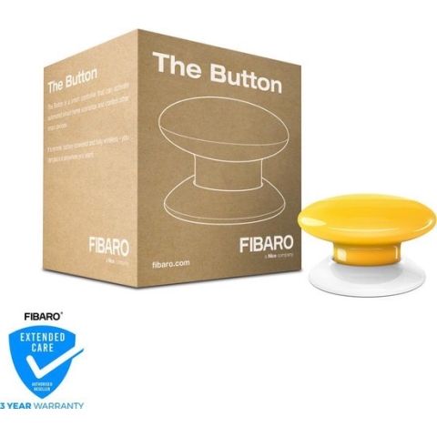 FIBARO The Button - Scène schakelaar - Geel
