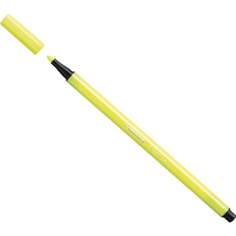 STABILO Pen 68 - Premium Viltstift - Neon Geel - per stuk