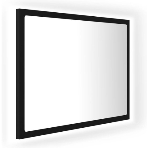 vidaXL-Badkamerspiegel-LED-60x8,5x37-cm-acryl-zwart