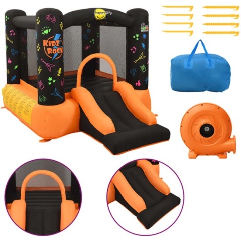 Happy Hop Springkussen met glijbaan 210x280x170 cm PVC