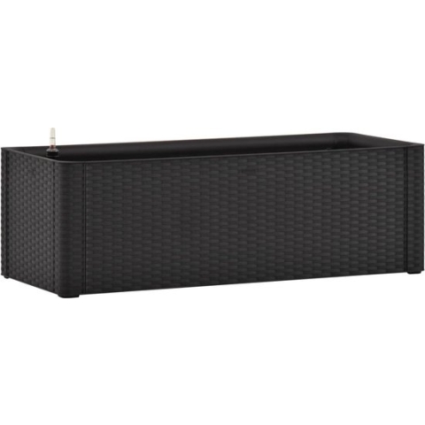 vidaXL-Plantenbak-hoog-zelfbewateringssysteem-100x43x33-cm-antraciet