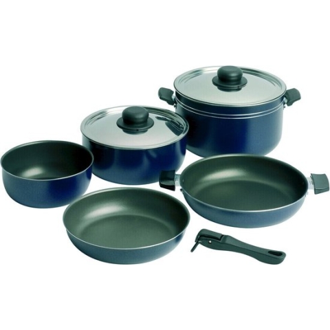 Campingaz Campingkookset - 9-delig - Antiaanbaklaag - Aluminium