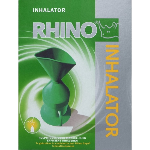 Rhino Inhalator - Stoommiddel om vrijer te ademen - 1 stuks
