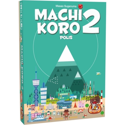 White Goblin Games - Machi Koro 2: Polis! - dobbelspel