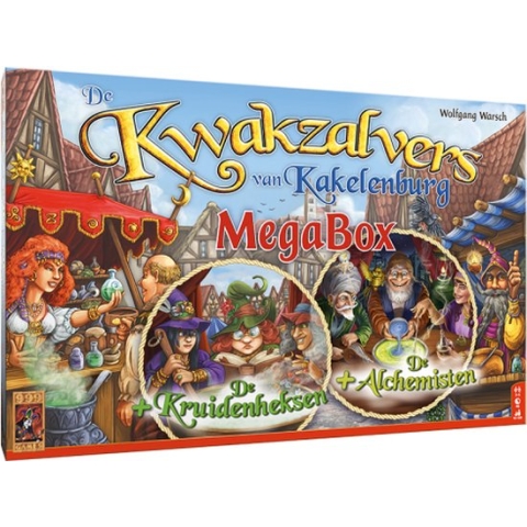De Kwakzalvers van Kakelenburg Megabox Bordspel