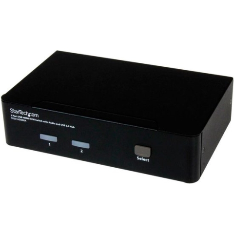 KVM switch Startech SV231HDMIUA FHD HDMI USB Black