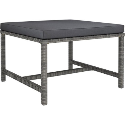 vidaXL-Voetensteun-sectioneel-met-kussen-poly-rattan-grijs