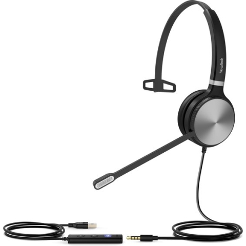 Headphones with Microphone Yealink UH36 Mono Teams