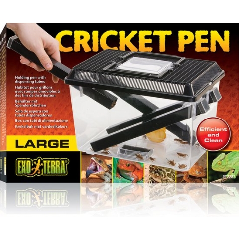 Exo Terra Krekelbak - Large - Met 3 Buizen & 2 Sponzen