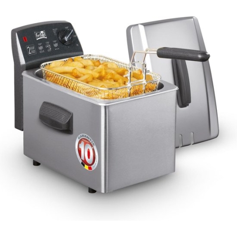 Fritel Turbo SF 4154 - Frituurpan/friteuse 3l + 2400W - ook voor vast vet