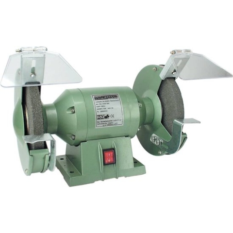 Brüder Mannesmann Bankslijpmachine dubbel 350 W 200 mm
