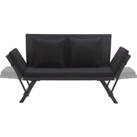 vidaXL-Tuinbank-met-kussens-176-cm-poly-rattan-zwart