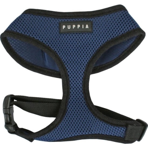 Puppia soft hondenharnas - M - Marine blauw