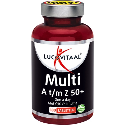 Lucovitaal Multi A-Z 50+ 180 tabletten