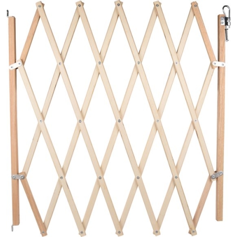 FLAMINGO Hondenhek Mont uitschuifbaar 107x83 cm hout