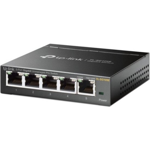 TP-Link TL-SG105E - Netwerk Switch - Smart managed - 5 poorten