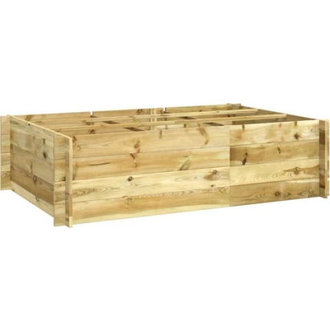 vidaXL-Plantenbak-verhoogd-150x100x40-cm-geïmpregneerd-hout