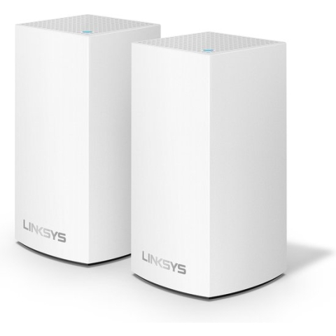 Linksys WHW0102 Velop - Mesh WiFi - Dual-Band - WiFi 5 - 2-Pack - Wit
