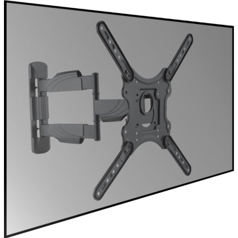 Cavus WME102L Universele TV muurbeugel extra long - Ophangbeugel voor 23-55" TV's - max. 35kg - Full motion beugel