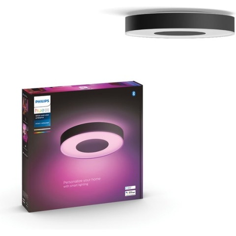 Philips Hue Infuse Plafondlamp - White and Color Ambiance - Zwart - 42cm