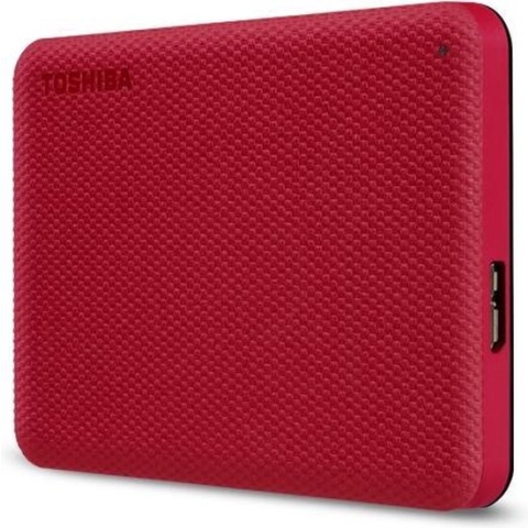 Toshiba Canvio Advance 1 TB Externe harde schijf (2.5 inch) USB 3.2 Gen 1 Rood HDTCA10ER3AA