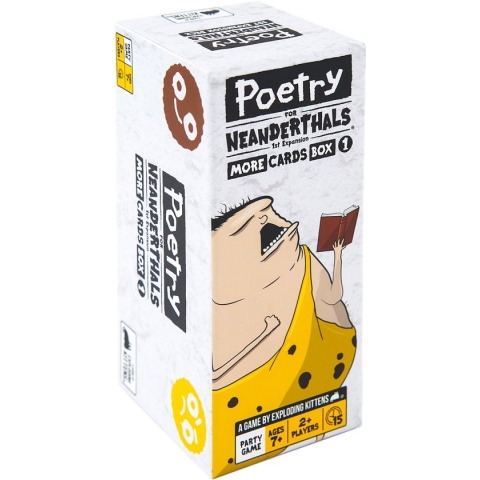 Poetry for Neanderthals 1st Expansion - Uitbreiding - Engelstalig Kaartspel