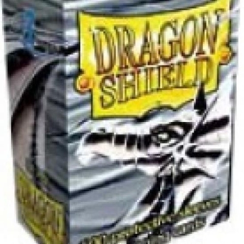 Dragon Shield Card Sleeves: Standard Silver (63x88mm) - 100 stuks