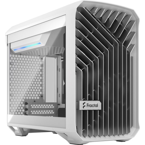 PC-behuizing - FRACTAL DESIGN - Torrent Nano White TG Clear Tint - Wit ( FD-C-TOR1N-03 )