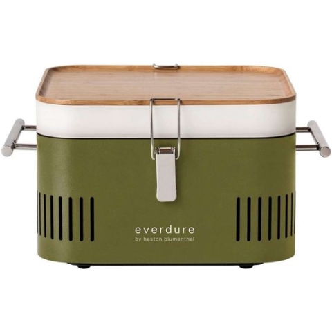 Houtskoolbarbecue Cube - Khaki - Everdure