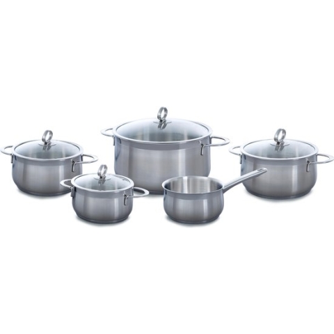 BK Excellent pannenset - 5-delig - RVS - inductie