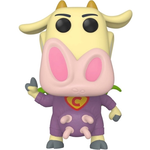 Funko Superhero Cow - Funko Pop! Animation - Cow & Chicken Figuur - 9cm