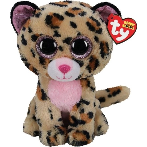 Ty Beanie Buddy Livvie Leopard 24cm