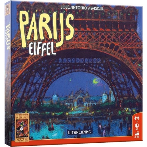 Parijs Uitbreiding Eiffel Bordspel