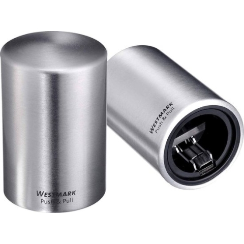 Westmark Push & Pull Kroonkurkopener 5,3 x 5,3 x 8 cm - Kunststof - Aluminium