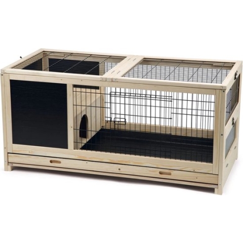 Beeztees Jez - Konijnenhok - Binnengebruik - Hout - 116x54x55,5 cm