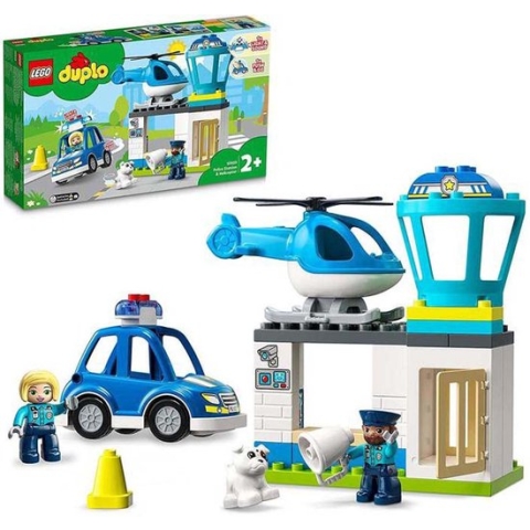 LEGO DUPLO Politiebureau & Helikopter - 10959