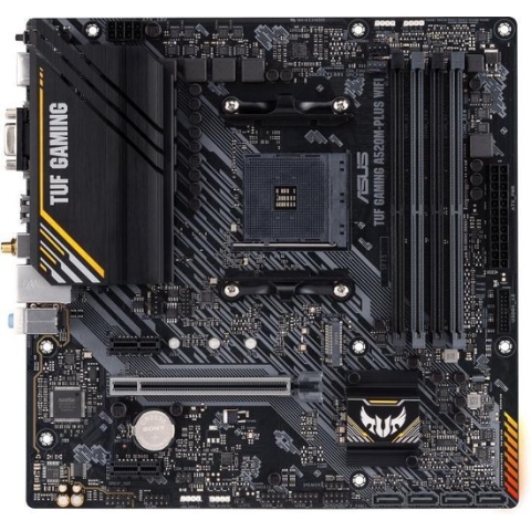 ASUS TUF GAMING A520M-PLUS WIFI AMD A520 Socket AM4 micro ATX