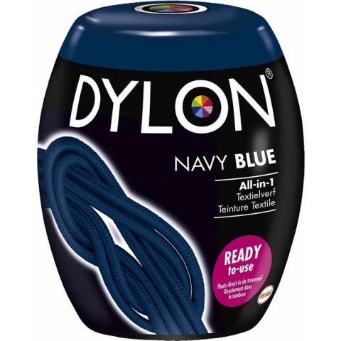 DYLON Wasmachine Textielverf Pods - Navy Blue - 350g