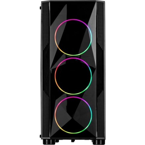 Inter-Tech A-3401 Chevron Tower Zwart