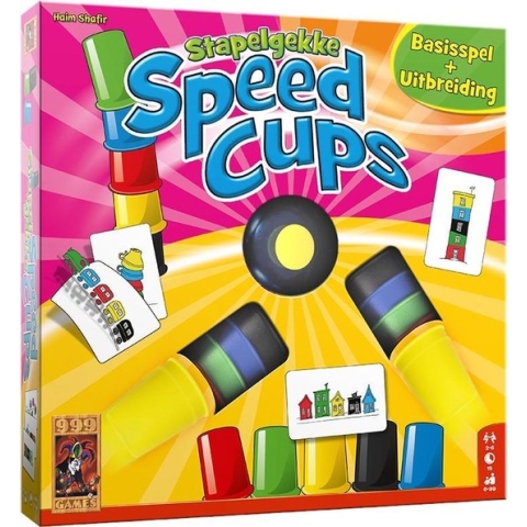 Stapelgekke Speed Cups 6 spelers Actiespel